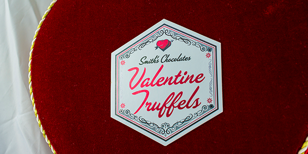 Wholesale Labels on Valentine's Day Chocolates